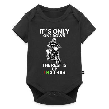 Supermoto / Supermotard / Supermoto Wheelie Biker - Body à manches courtes Premium Bébé - noir - Devant