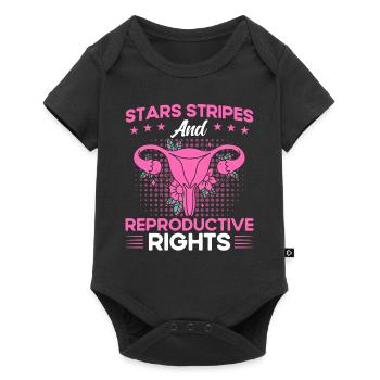 Droits des femmes Égalité des sexes - Body à manches courtes Premium Bébé - noir - Devant