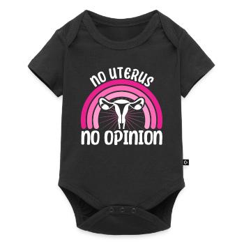 Droits des femmes Autonomisation féministe - Body à manches courtes Premium Bébé - noir - Devant