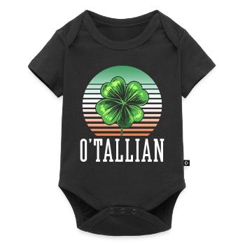 O'tallian Ireland Irish Irish St. Patrick's Day - Baby Premium short-sleeve bodysuit - black - Front