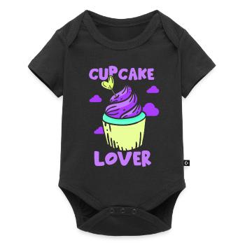 Cupcake Lovers Cupcakes Food Sweet - Body à manches courtes Premium Bébé - noir - Devant