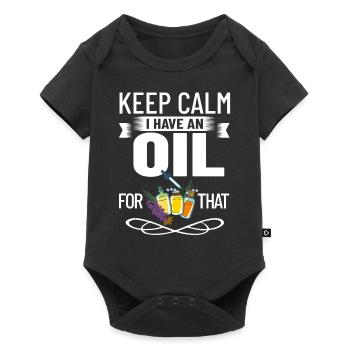Essential Oil Diffuser Aromatherapy Plants - Baby Premium short-sleeve bodysuit - black - Front