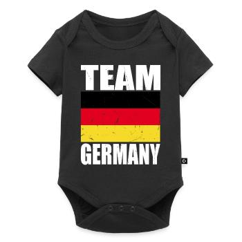 Team Germany Football - Baby Premium short-sleeve bodysuit - black - Front