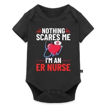 Emergency Room Emergency Nurse First Aid - Baby Premium short-sleeve bodysuit - black - Front