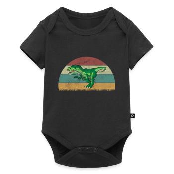 Allosaurus Dinosaur Children Dino Gift - Baby Premium short-sleeve bodysuit - black - Front