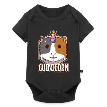 Guinicorne - Body à manches courtes Premium Bébé - noir - Devant