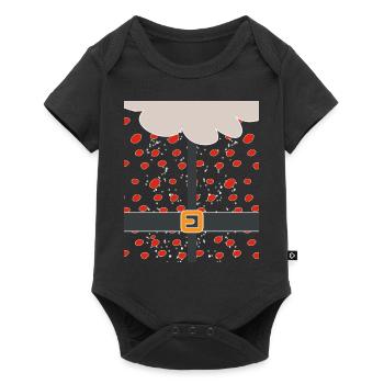Christmas Santa Santa Santa Claus - Baby Premium short-sleeve bodysuit - black - Front