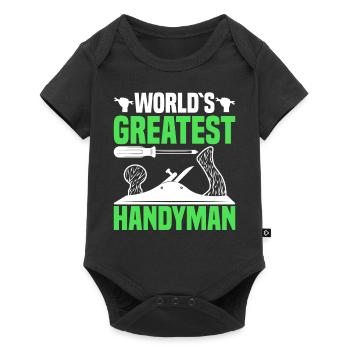 Le plus grand artisan du monde - artisans - Body à manches courtes Premium Bébé - noir - Devant