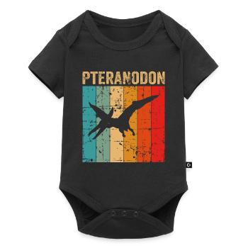 Pteranodon Dinosaur Children Dino Gift - Baby Premium short-sleeve bodysuit - black - Front