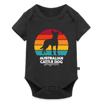 Bouvier australien - Body à manches courtes Premium Bébé - noir - Devant