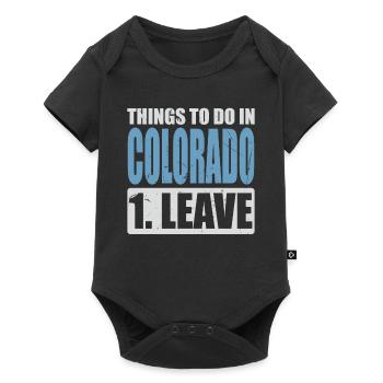 Colorado Meme - Baby Premium Kurzarmbody - Schwarz - Vorne