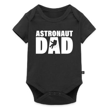Job - Astronaute Papa - Body à manches courtes Premium Bébé - noir - Devant