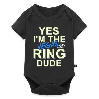 Yes I'm The Vegas Ring Dude Funny Vegas Wedding - Baby Premium short-sleeve bodysuit - black - Front
