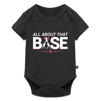 Cheerleader Über Diese Basis -Cheerleading - Baby Premium Kurzarmbody - Schwarz - Vorne