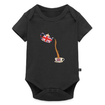 United Kingdom - Baby Premium short-sleeve bodysuit - black - Front