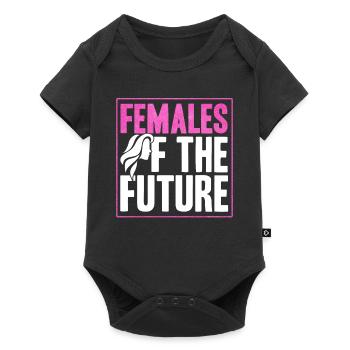 Égalité des sexes Égalité des sexes - Body à manches courtes Premium Bébé - noir - Devant