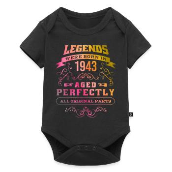 Anniversaire (1943) - Body à manches courtes Premium Bébé - noir - Devant