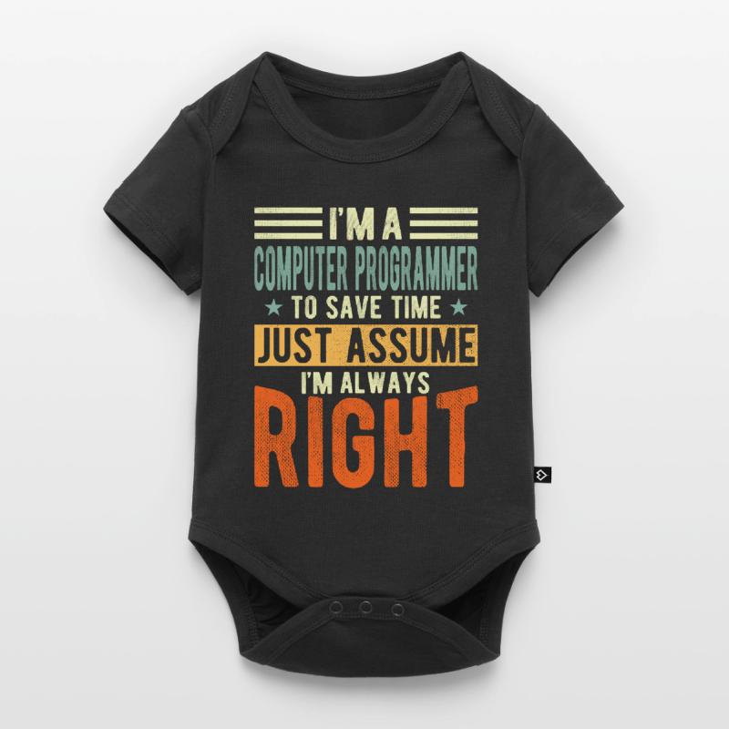 Computer programmer Baby Premium short-sleeve bodysuit