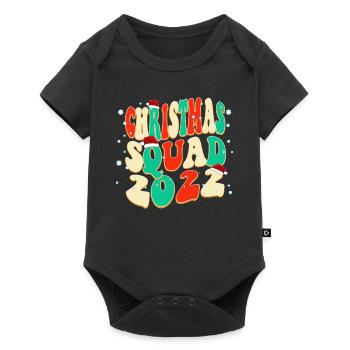 Équipe de Noël 2022, Noël vintage classique - Body à manches courtes Premium Bébé - noir - Devant