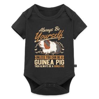 Cochon d’Inde Cadeau Cochon d’Inde - Body à manches courtes Premium Bébé - noir - Devant