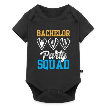 Bachelor Party Squad Bride Bachelor - Body à manches courtes Premium Bébé - noir - Devant