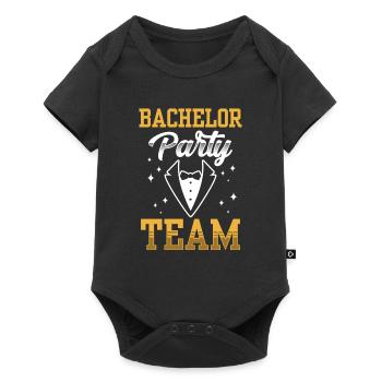 Bachelor Party Team Bride Bachelor - Baby Premium short-sleeve bodysuit - black - Front