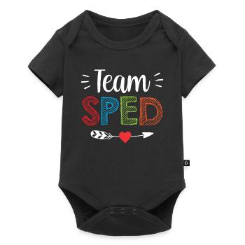 Team Special Education Profession Special Education Teacher - Baby Premium short-sleeve bodysuit - black - Front
