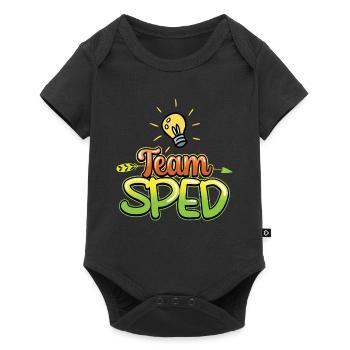 Team Special Education Special Education Teacher Profession - Baby Premium short-sleeve bodysuit - black - Front