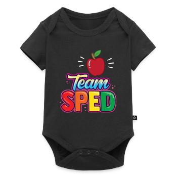 Team Sonderpädagogik Lehrer Beruf Sonderpädagoge - Baby Premium Kurzarmbody - Schwarz - Vorne