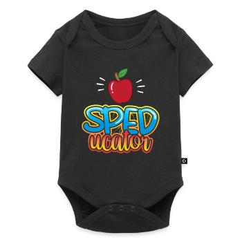 Speducator Special Education Special Education Teachers - Baby Premium short-sleeve bodysuit - black - Front