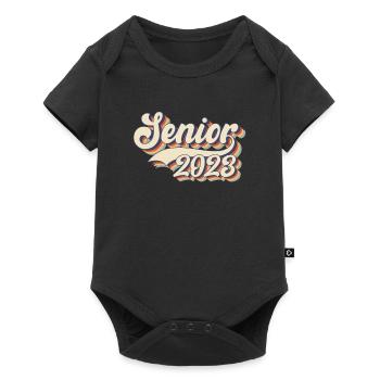 Retraité senior 2023 2023 - Body à manches courtes Premium Bébé - noir - Devant
