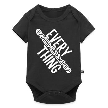 Everything sucks - or does it??? - Baby Premium short-sleeve bodysuit - black - Front
