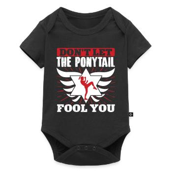 Krav Maga Apparel Israeli Self - Baby Premium short-sleeve bodysuit - black - Front