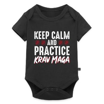 Krav Maga Apparel Israélien Self - Body à manches courtes Premium Bébé - noir - Devant