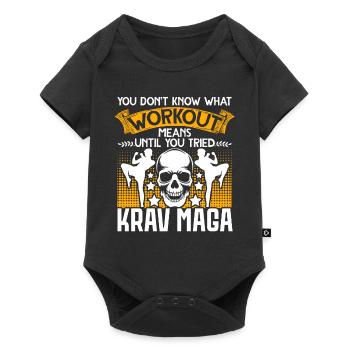 Krav Maga Apparel Israélien Self - Body à manches courtes Premium Bébé - noir - Devant