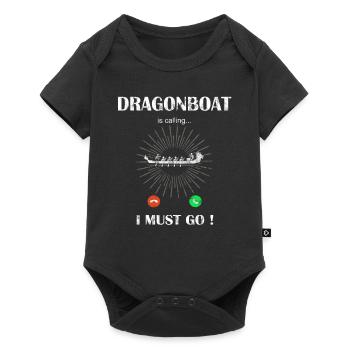 Dragon Boat Race Festival Dragon Boat - Baby Premium short-sleeve bodysuit - black - Front