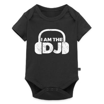 DJ Performance - Body à manches courtes Premium Bébé - noir - Devant