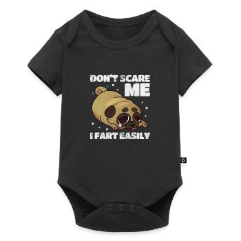 Carlin - Body à manches courtes Premium Bébé - noir - Devant