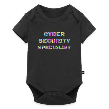 Cybersecurity - IT Security Computer Scientist - Baby Premium short-sleeve bodysuit - black - Front
