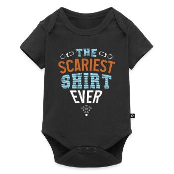 The scariest shirt ever - Baby Premium short-sleeve bodysuit - black - Front