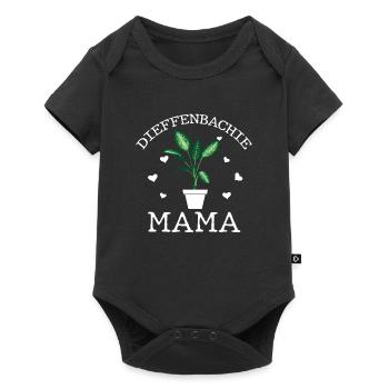 Dieffenbachia Mama - Body à manches courtes Premium Bébé - noir - Devant