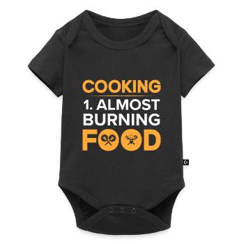 Chef Quote Gift Funny Chef - Baby Premium short-sleeve bodysuit - black - Front