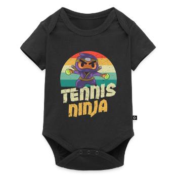 Funny Sports Player Coach Ball Asian Japan - Baby Premium short-sleeve bodysuit - black - Front