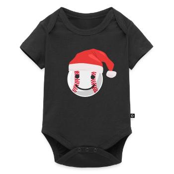 Baseball for Baseball Players - Baby Premium short-sleeve bodysuit - black - Front