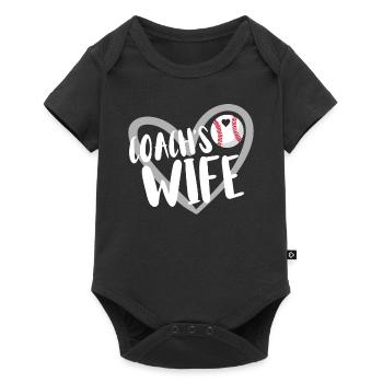 Baseball for Baseball Players - Baby Premium short-sleeve bodysuit - black - Front