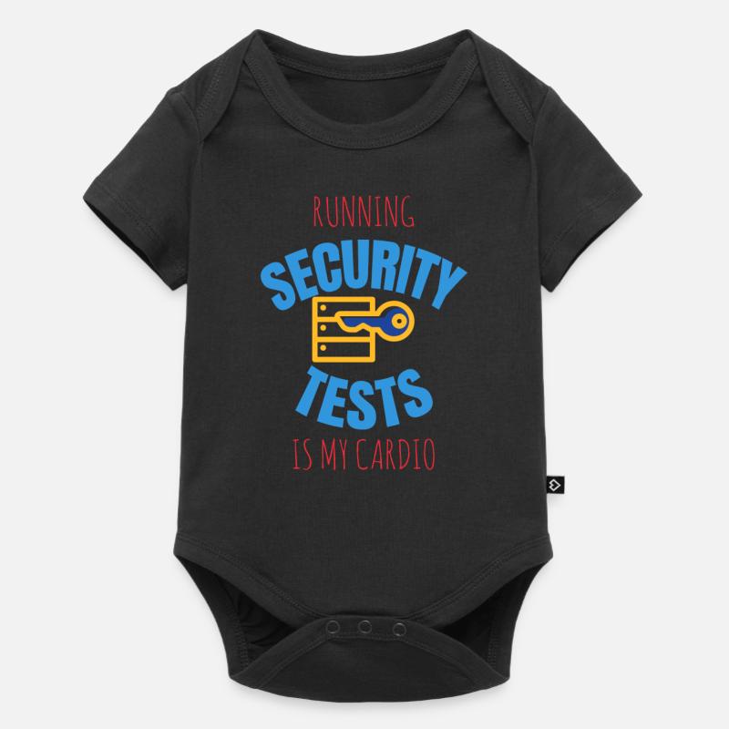 Cybersecurity - IT-Sicherheit Informatiker - Baby Premium Kurzarmbody - Schwarz