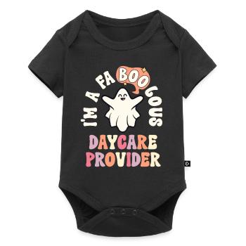 Faboolous Daycare Provider Halloween Nanny Child - Baby Premium short-sleeve bodysuit - black - Front