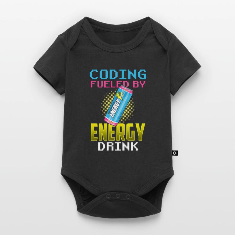 Programmieren Mit Energydrinks Coder Coding Code Baby Premium Kurzarmbody