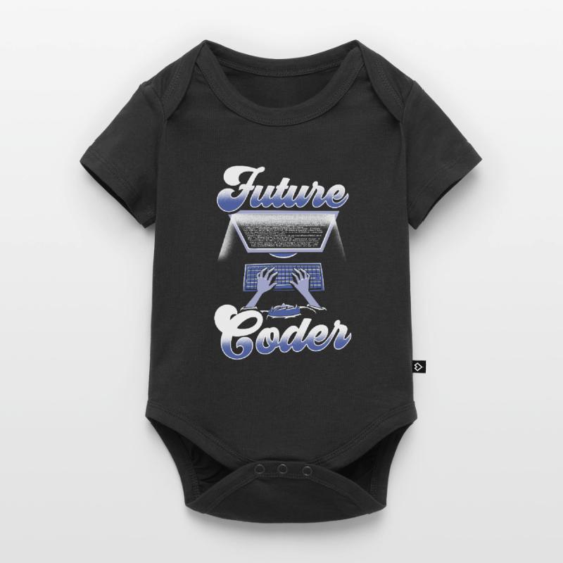 Codage du futur codeur de code Body à manches courtes Premium Bébé