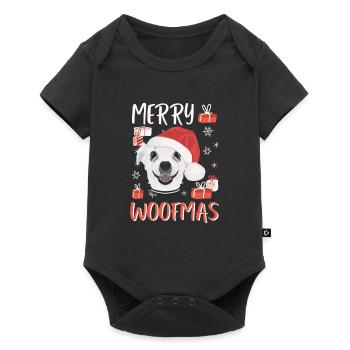 Chihuahua Merry Christmas - Baby Premium short-sleeve bodysuit - black - Front